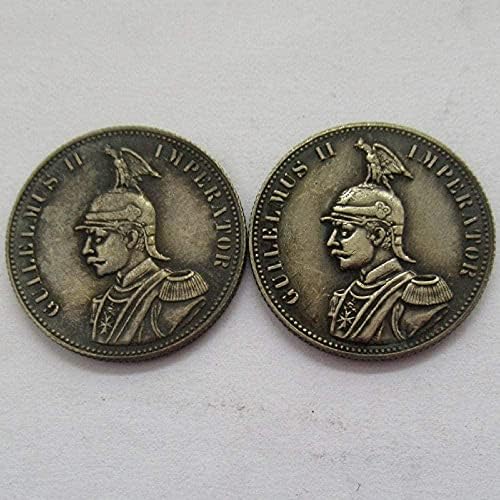 1-2 Индонес Рур 18911897 Чуждестранни Копирни Медни Възпоменателни монети