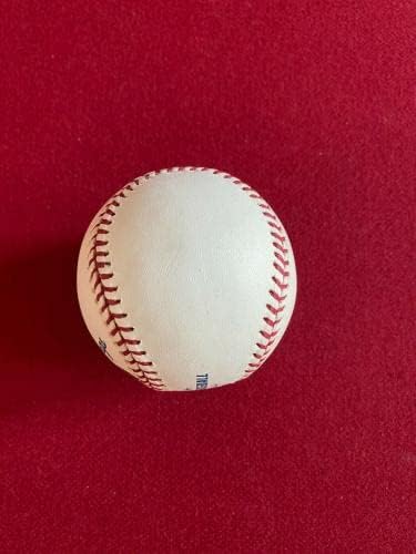 Стив Карлтън, с автограф (MLB) Официалният представител на бейзболния отбор HOF INS. (Редки) - Бейзболни топки с автографи