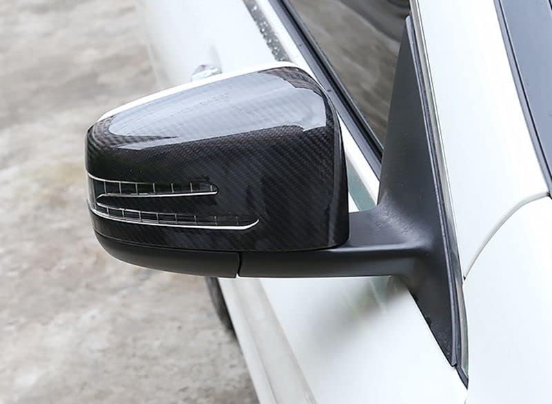 Нови Защитни етикети на огледалото, съвместими с Mercedes Benz GLA X156 2013-2020 GLA180 GLA200 GLA220 GLA250 (въглеродни влакна)