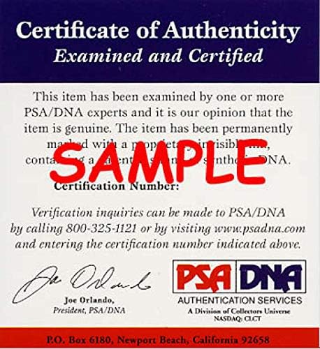 Снимка с автограф на Джон Вудена С ДНК-то на PSA, Подписано Coa 8x10