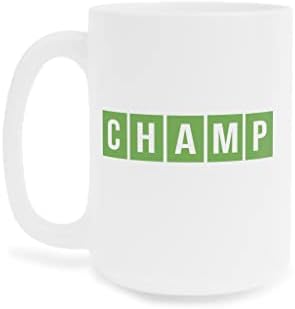 Чаша Шампион Език - Чаша за мъже И жени За Рожден Ден - Подарък за любителите на Език - Кафеена чаша Wordle Подаръци Wordle за играчи на Wordle 11 грама