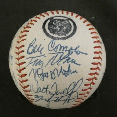 1987 Екипът на Детройт Тайгърс Подписа бейзболен договор с Vad Пинсон No Club House - Бейзболни топки с автографи
