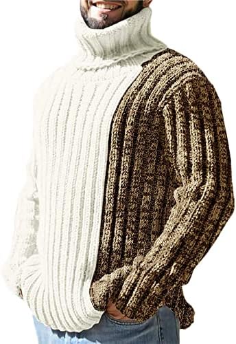 ADSSDQ Плюс размери, Палто за Йога, Мъжки Ежедневни Зимни Пуловери с дълги Ръкави и Шарките, Плътно Топло Палто С качулка с цип