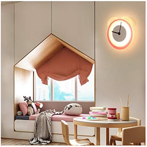 Стенен лампа Led, с монтиран на стената лампа за детска стая на Съвременните творчески мультяшные халба бира в детска градина за момчета, скоба за спални, осветителни тела за интериор (Цветна температура: топло светлина,
