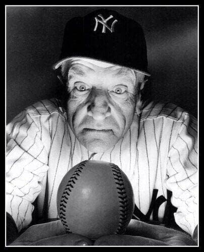 Уникален бейзболен сингъл Casey Stengel 1956 йорк Янкис с автограф OAL Harridge PSA LOA - Бейзболни топки с автографи