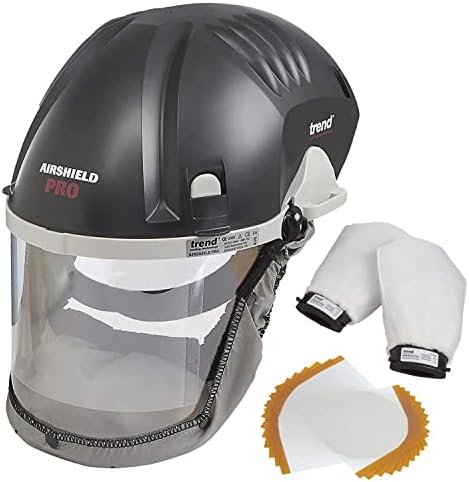 Комплект респиратор и защитни маски Trend Airshield Pro със Сменяеми накладки на Козирка и Допълнителни Стоки въздушни филтри, AIR/PRO/D5