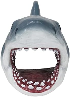 Penn-Plax Jaws Официално Лицензиран украсата на аквариума – Акула Може да плуват – Безопасно за сладководни и морски аквариуми - Малко