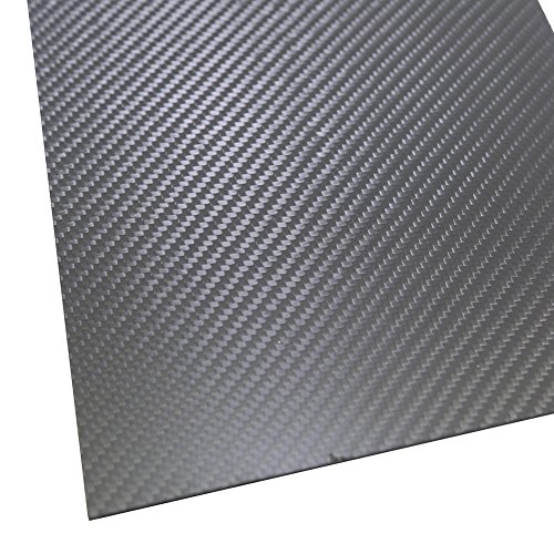 SHINA 1бр 3x200x300 3 мм До от Въглеродни Влакна Плоча Панел Лист с Дебелина 3 мм Матова Повърхност