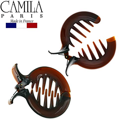 Camila Paris CP1362 Френски Щипки за коса, за жени, Щипки за коса за момичета, Модни Трайни Аксесоари за стайлинг на коса, за жени, Здрава Фиксация, Нескользящая дръжка, Произведено във Франция