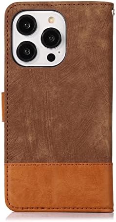 Флип калъф за мобилен телефон, Съвместим с калъф iPhone 14 Pro Max, една Чанта-портфейл от изкуствена кожа, Отделения за карти, Магнитна Закопчалка, Флип-Панел, калъф-постав