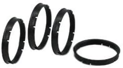 Централните пръстени главината на колелото Gorilla Automotive 73-7030 (73 mm външен диаметър x 70,30 мм вътрешен диаметър) - Комплект от 4