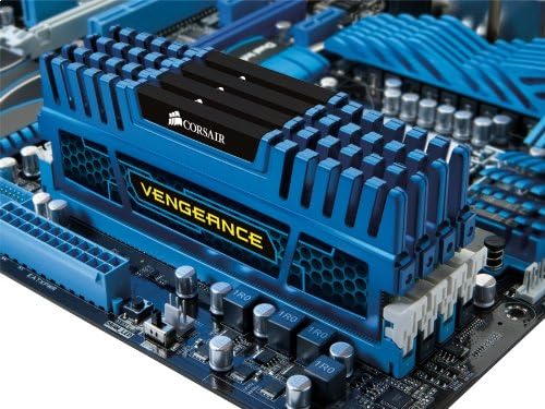Corsair CMZ16GX3M4A1600C9B Vengeance Blue Комплект двуканална памет с обем 16 GB DDR3 SDRAM 1,5