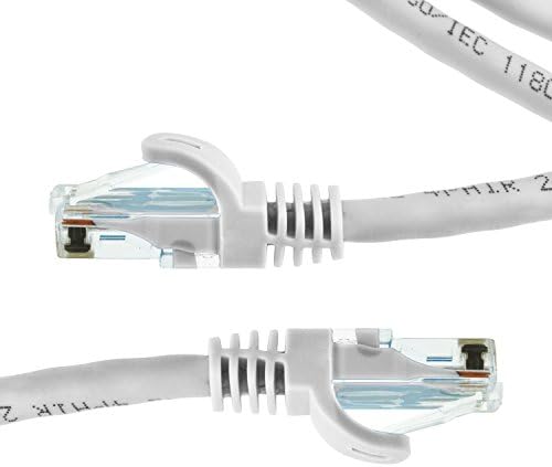 Mediabridge ™ Кабел Ethernet (10 фута) - Поддържа стандарта на Cat6 / Cat5e / Cat5, на 550 Mhz, 10 Gbit / с - Мрежов кабел за компютър RJ-45 (част 31-299-10B)