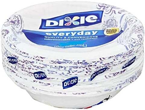 За еднократна употреба хартиени чашки за партита Dixie всеки ден, 10 унции, 42 опаковки