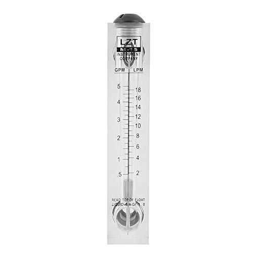 Разходомер за измерване дебита на водата Xnrtop LZT M-15 0,5-5GPM 2-18LPM Панел Разходомер