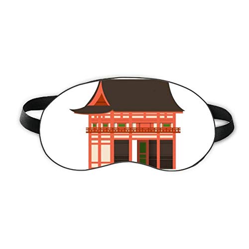 Японски Традиционен Дом на културата Едо Защита За Очите От Сън Мека Нощна Превръзка На Очите на Сивата чанта за Носене