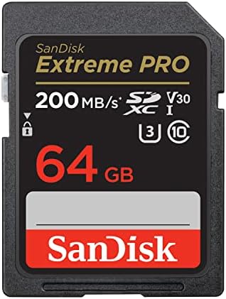 Карта памет SanDisk 32GB Extreme PRO SDHC UHS-II и 64GB Extreme PRO SDXC UHS-I - C10, U3, V30, 4K UHD, SD карта - SDSDXXU-064G-GN4IN