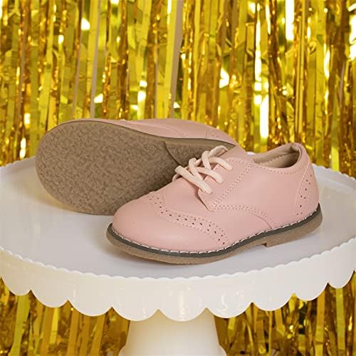 Meckior/ Модел обувки за малките Момчета и Момичета; Оксфордские обувки За Малки Деца; Сватбени Църковни Модела Обувки От Изкуствена кожа, дантела; Училищни униформи; Лоферы Върху Плоска подметка