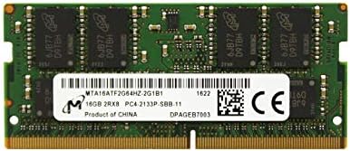 Заводское Оригинално ъпгрейд на лаптоп памет с обем 16 GB (1x16 GB), Съвместим с HP EliteBook, EliteDesk, Z1, Z2, ZBook, ZBook Studio DDR4 2133 Mhz PC4-17000 sodimm памет 2Rx8 CL15 1.2 v RAM Adamanta