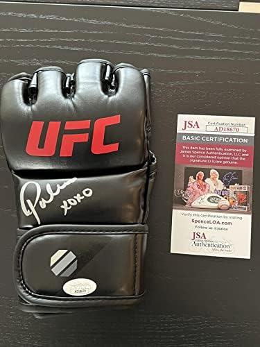 Момиче на ринга на UFC Бритни Палмър подписа ръкавицата на UFC с автограф модели на UFC JSA COA - ръкавици UFC с автограф