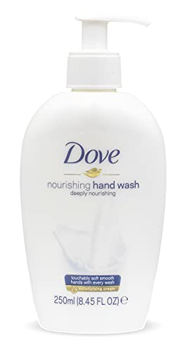 Dove, Хранително средство за измиване на ръцете 3 вида (Дълбоко хранително, с масло от шеа и топла ванилия, краставица и зелен чай) - 250 МЛ (8,45 течни унции) - Международната версия на...
