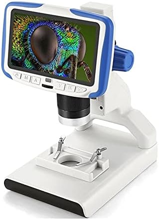SDGH 200X Дигитален Микроскоп 5 Дисплей Видео Микроскоп Електронен Микроскоп Истински Научен Биологичен Инструмент