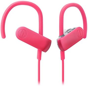 Безжични слушалки в ушите Audio-Technica ATH-SPORT50BTBK SonicSport Bluetooth, Розов
