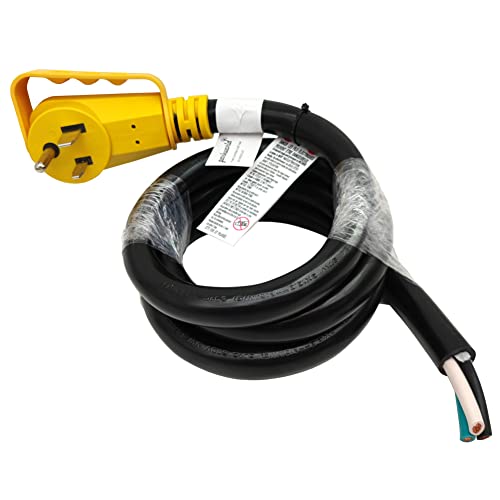 Parkworld NEMA 6-50 с Щепсел с подсветка и химикалка Комплект кабел за захранване с кабел STW 6AWG (6 ФУТА)