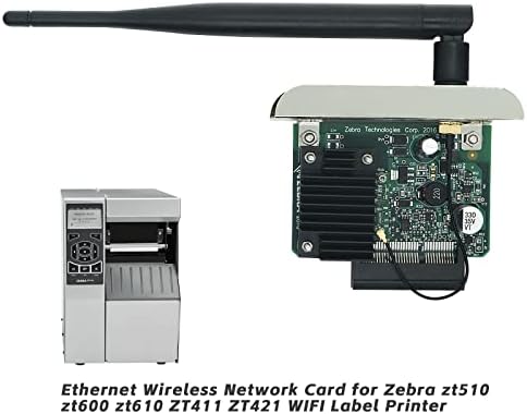 Мрежова карта LANADO за принтери на Zebra Z1510 Z1600 ZT610 ZT411 ZT421, Вътрешен сървър за печат Ethernet