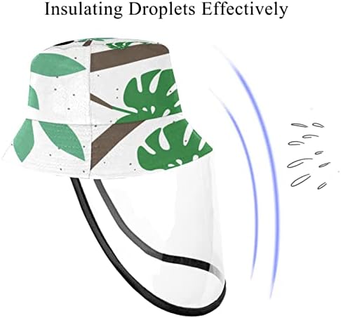 Защитна Шапка за възрастни с Маска За Лице, Рибарска Шапка От Слънцето, Лятна Птица Алоха