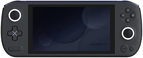 Преносима компютърна игрална конзола AYANEO Air, Игрова конзола със сензорен OLED телевизор 5.5 инча, OS Win 11, процесор AMD R5-5560U, батерия 7350 ма, 16 GB / 512 GB (черен)