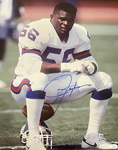 Лорънс Тейлър Подписа Снимка 16x20 с автограф от JSA Auth New York Giants 4 - Снимки NFL с автограф