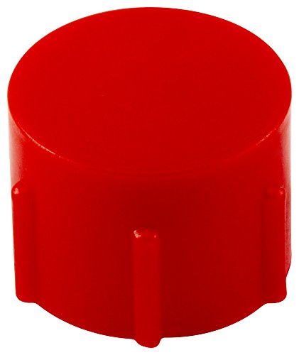 Тапи Q176Q1 Пластмасови Капачки за сметка на тръби. SC-176, PE-LD, Капачка ID .563 Дължина .42, Червено (опаковка от 2000 броя)