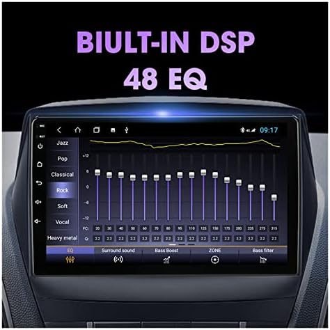 4G Carplay DSP 2din Android 11 Авто Радио Мултимедиен Плейър GPS Навигация Съвместима с Hyundai Tucson 2 LM IX35 2009-2015 (Цвят: S10-D-Tesla)