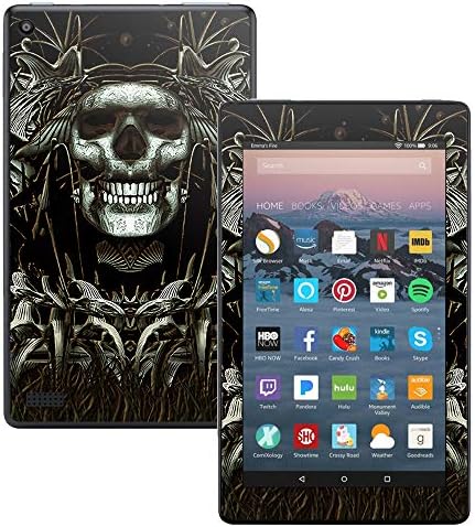 Корица MightySkins, съвместим с Kindle Fire 7 (2017) - Wicked | Защитно, здрава и уникална Vinyl стикер | Лесно се нанася, се отстранява и обръща стил | Произведено в САЩ