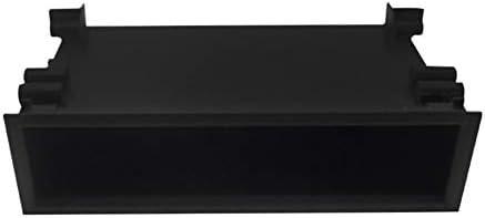 Cd-плейър Kiminors Universal Трейс Single Din/Джобен Кутия За съхранение на Универсална Автомобилна стерео, черен,