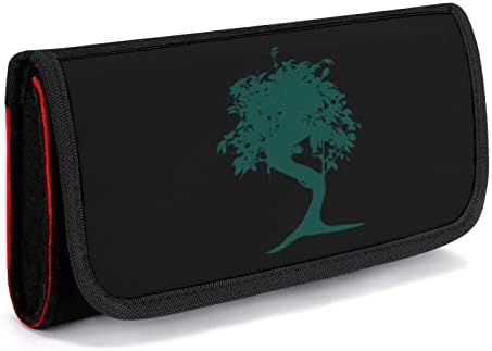Японското Дърво Бонзай Калъф за Носене на Ключа Защитна Чанта За Съхранение с Офиси Игрални карти