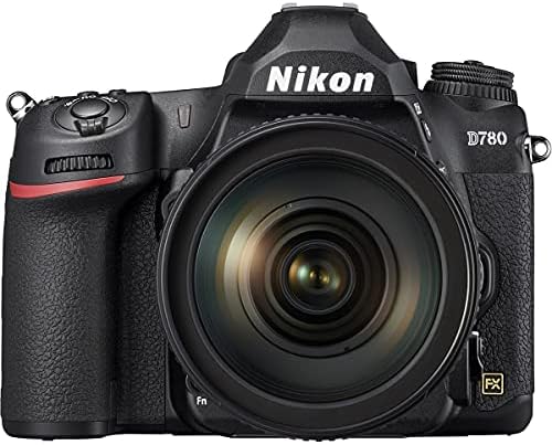 - Рефлексен фотоапарат Nikon D780 формат FX с обектив AF-S NIKKOR 24-120 мм f/ 4G ED VR - с точков увеличение Li-on X R2 TTL, с вграден кръгла светкавица Speedlight за Nikon, комплект филтри 77 мм