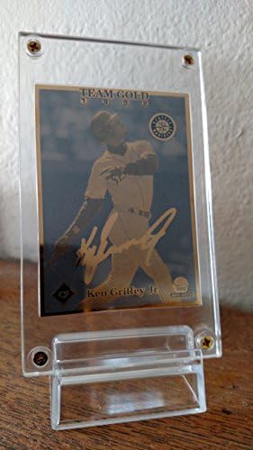 Кен Гриффи - младши . MLB Team Gold 1998 Серия MLB 24-каратово Злато Метална Карта Лот от 195