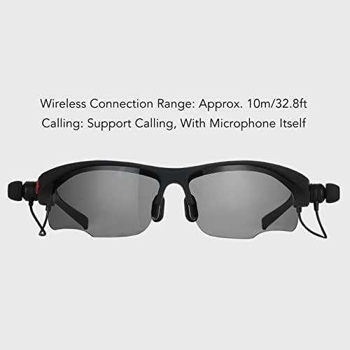 Най-умните Очила със Звук Поддръжка на Bluetooth Селфи, Интелигентни Музикални Очила, Удобно Носенето на Един бутон Повикване, Поляризирани Лещи на ден