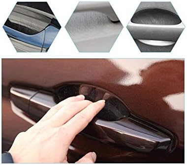 Специално за 2012-2018 Honda CR-V 6 бр. Прозрачна Автоматична писалка за край вратата на колата, защита от надраскване, филм за надраскване, Прозрачен Защитен стикер, невидима, която е съвместима с 2017 2018 Honda