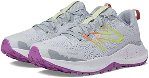 Маратонки за бягане New Balance Girls DynaSoft Nitrel V5 дантела, Кварцево-Сив/Космическа Роза/ Neon водно Конче, Big Kid ширина 6,5 см