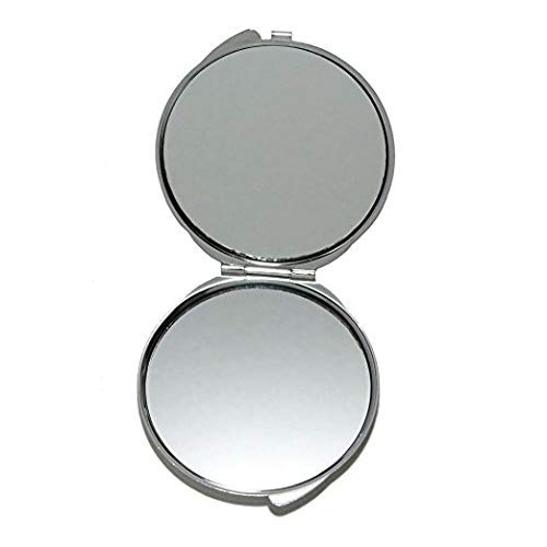 Огледало, Пътно Огледало, Забавен Черен Лабрадор corgi, карманное огледало, 1 X 2X Увеличение на