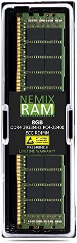 Актуализация регистрирана сървър памет NEMIX RAM 128 GB (1X128 GB) DDR4-2933 PC4-23400 ECC RDIMM за стоечного сървър Dell PowerEdge R450