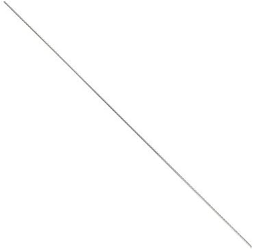 Колие-Верижка FJC Finejewelers от Бяло Злато 14к 0.70 мм с верига-предавателна и Капан за омари