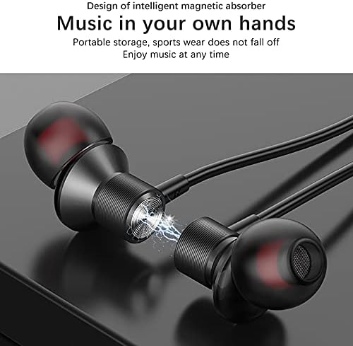 Niaviben Спортни Висящи Шийни Безжични Слушалки Bluetooth Стерео Спортни слушалки Слушалки Безжични Слушалки-подложка Бял