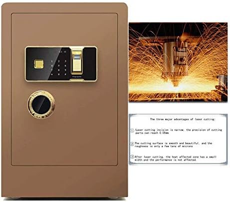 Големият електронен цифров сейф SDFGH за домашна сигурност на бижута-имитация на заключване на сейфа (цвят: B)