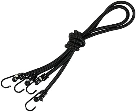 Бънджи кабел M-Так 40 инча, със здрави метални куки, комплект от 2