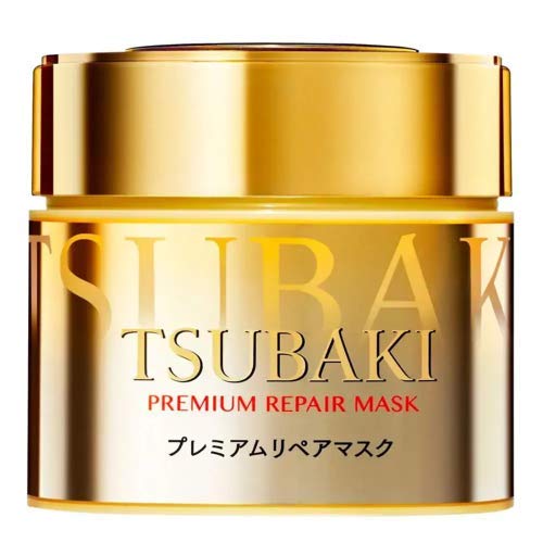 MG TSUBAKI Premium Лечебното маска за коса 180 г - Дълбоко проникване на богатите козметични съставки за възстановяване на изтощена коса и овлажняващ ефект