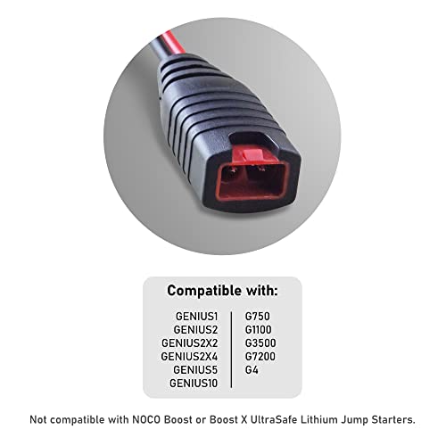 Теглене на кабели SafeAMP, Съвместим с клеммным жак NOCO GC008 X-Connect, M10 (3/8 инча) XL с проушиной